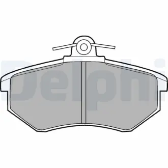Гальмівні колодки Delphi LP424