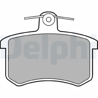 Гальмівні колодки Delphi LP451