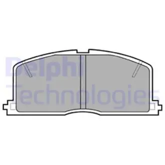 Тормозные колодки Delphi LP460