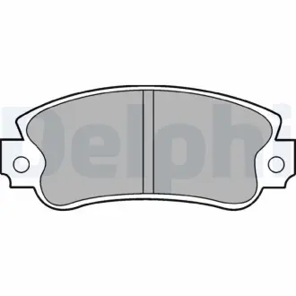 Тормозные колодки Delphi LP509