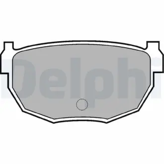 Тормозные колодки Delphi LP570