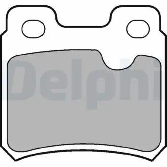 Тормозные колодки Delphi LP586