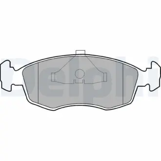 Гальмівні колодки Delphi LP587