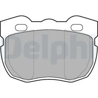 Тормозные колодки Delphi LP599