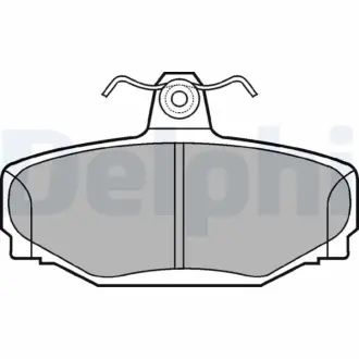 Тормозные колодки Delphi LP637