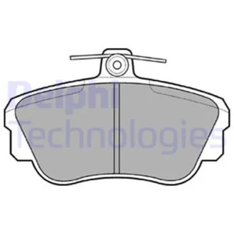 Тормозные колодки Delphi LP639