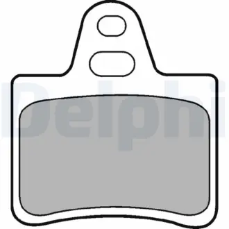 Тормозные колодки Delphi LP655
