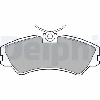 VW гальмівні колодки передн.T4 90- (14&quot;) Delphi LP668