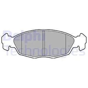 Тормозные колодки Delphi LP702