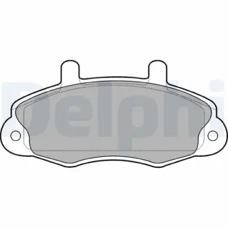 Гальмівні колодки Delphi LP766
