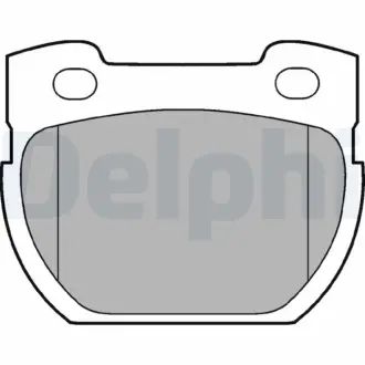 Тормозные колодки Delphi LP777