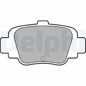 Гальмівні колодки Delphi LP780