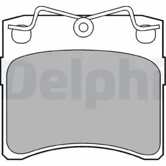Гальмівні колодки Delphi LP785