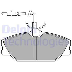 Гальмівні колодки Delphi LP788