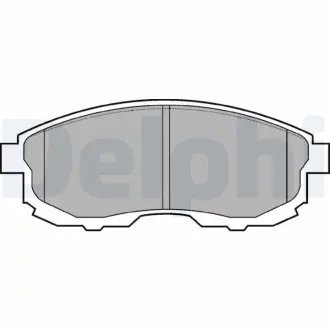 Гальмівні колодки Delphi LP812