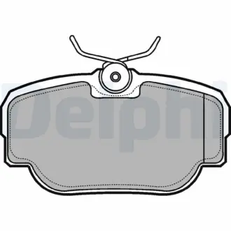 Тормозные колодки Delphi LP914