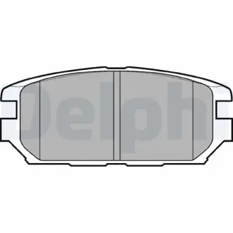Гальмівні колодки Delphi LP921