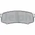 Комплект гальмівних колодок задн, LEXUS GX MITSUBISHI PAJERO IV TOYOTA 4 RUNNER IV, 4 RUNNER V, FJ CRUISER, LAND CRUISER, LAND CRUISER 100, LAND CRUISER 80, LAND CRUISER 90 2.4-4.7 11.84- Delphi LP963 (фото 1)