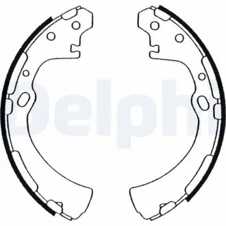 Тормозные колодки Delphi LS1505