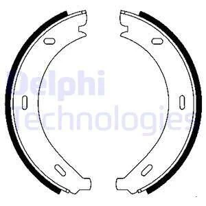 Тормозные колодки Delphi LS1902