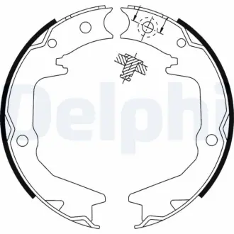 Гальмівні колодки Delphi LS1913