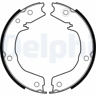 Гальмівні колодки Delphi LS2007