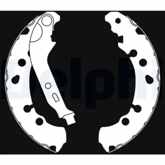 Тормозные колодки Delphi LS2021