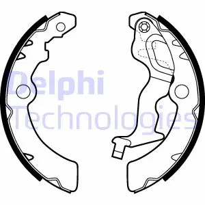 Тормозные колодки Delphi LS2045
