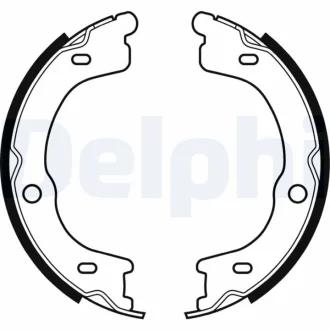 Гальмівна колодка KIA SORENTO I 2.5D/3.3 08.02-12.11 Delphi LS2048