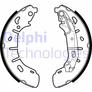 Гальмівні колодки Delphi LS2050