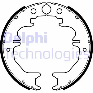 Гальмівна колодка LEXUS GX TOYOTA 4 RUNNER IV, 4 RUNNER V, FJ CRUISER, LAND CRUISER, LAND CRUISER 90, LAND CRUISER PRADO, SEQUOIA 2.7-4.7 04.95- Delphi LS2053