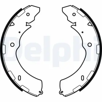 Тормозные колодки Delphi LS2064