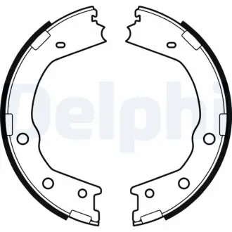 Тормозные колодки барабанные Delphi LS2067