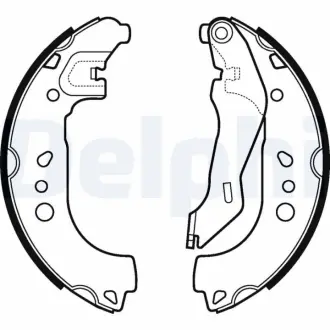 Гальмівні колодки Delphi LS2107