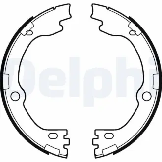 Гальмівні колодки Delphi LS2119