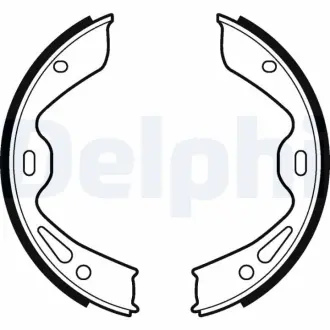 Тормозные колодки Delphi LS2120