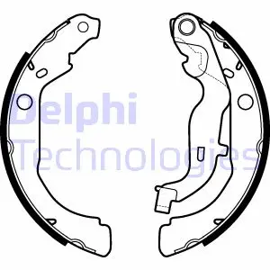 Гальмівні колодки Delphi LS2127