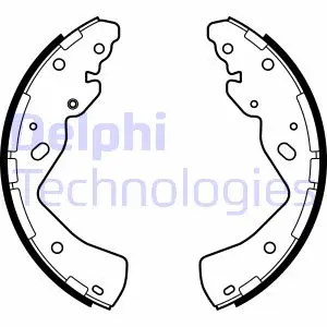 Гальмівні колодки Delphi LS2143