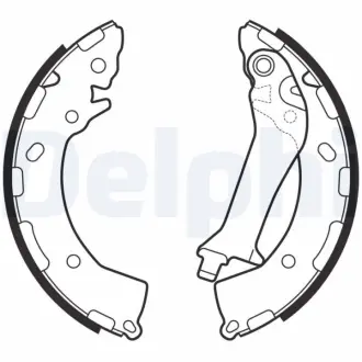 Тормозные колодки Delphi LS2150