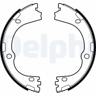 Гальмівні колодки Delphi LS2166