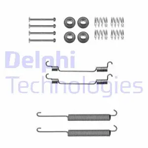 Монтажний набір гальмівної колодки (BOSCH) FORD TRANSIT, TRANSIT TOURNEO NISSAN CABSTAR E, MAXIMA / MAXIMA QX IV, TERRANO II 2.0-3.3 10.92-12.14 Delphi LY1302