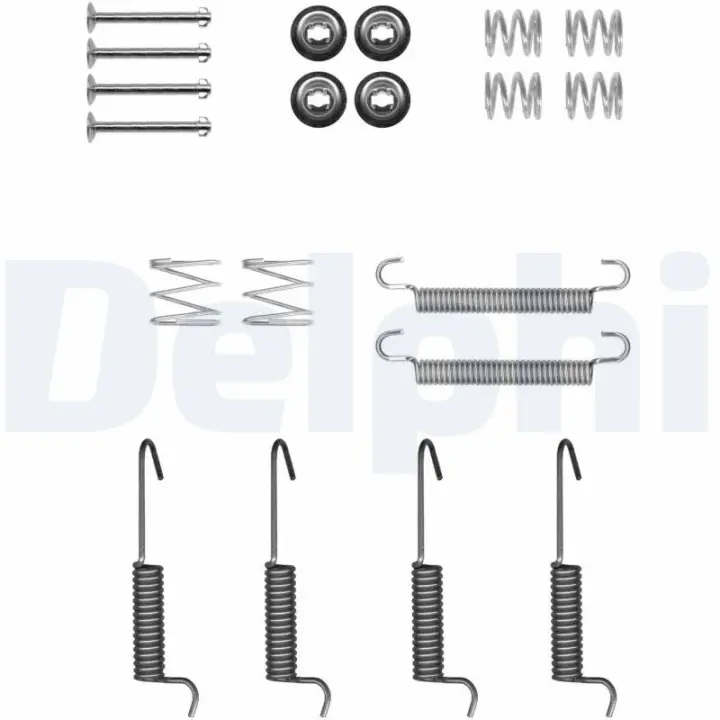 Монтажний набір гальмівної колодки (TRW) KIA CARNIVAL III MAZDA CX-5 2.0-2.9D 04.06-02.17 Delphi LY1424 (фото 1)