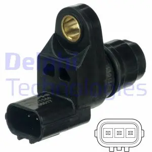 Датчик положення розподільчого валу HONDA ACCORD VII, CITY IV, CIVIC VII, CIVIC VIII, CR-V II, CR-V III, FR-V, JAZZ II, STREAM 1.2-2.4 05.01- Delphi SS11144