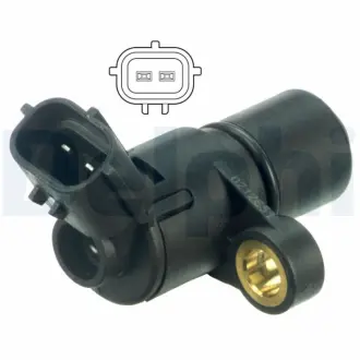 Датчик положення колінчастого вала LAND ROVER DEFENDER, DISCOVERY II, FREELANDER I MG MG TF, MG ZR, MG ZS, MG ZT, MG ZT- T, MGF ROVER 200 II, 25 I, 400, 400 II, 45 I, 75 1.1-4.0 08.90-02.16 Delphi SS11174
