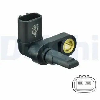Датчик ABS задн/передн Лів LEXUS GX, LX TOYOTA 4 RUNNER IV, 4 RUNNER V, FJ CRUISER, LAND CRUISER, LAND CRUISER 200, LAND CRUISER 300, LAND CRUISER PRADO 2.7-5.7 11.01- Delphi SS20465