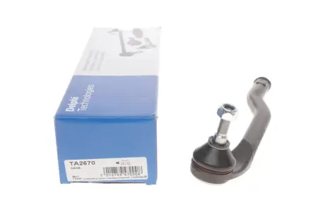 Рульовий наконечник Прав DACIA DUSTER, DUSTER/SUV RENAULT DUSTER, KAPTUR 1.2-2.0 04.10- Delphi TA2670