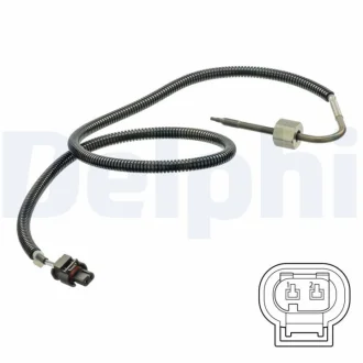 Датчик температури вихлопних газів (перед DPF/після DPF) MERCEDES GLK (X204), S (W221, V221) 2.2D/3.0D 10.05-06.15 Delphi TS30225