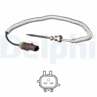 Датчик температури вихлопних газів (після DPF) CHRYSLER 300C JEEP GRAND CHEROKEE, GRAND CHEROKEE IV 3.0D 01.11- Delphi TS30255