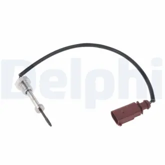 Датчик температури вихлопних газів (перед DPF, 2PIN) AUDI A1 SEAT TOLEDO IV SKODA RAPID VW CALIFORNIA T6 CAMPER, MULTIVAN T6, TRANSPORTER T6, TRANSPORTER T6 / CARAVELLE T6 11.14- Delphi TS30356-12B1