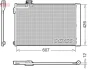 Радіатор кондиціонера DENSO DCN17064 (фото 1)